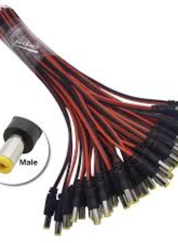 KNP DC Pigtail Cable Adapter with a Male Connector is an essential component for connecting DC powered devices This adapter is designed to provide a secure and reliable connection ensuring optimal performance for various applications including electronics automotive and lighting.