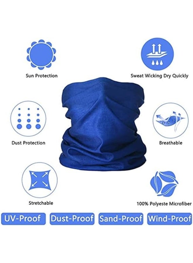 Generic 4PCS set summer outdoor cycling sun protection mask, UV protective breathable neck gaiter, quick-drying, cycling climbing desert mask, neck gaiter, UPF50  - Image 3