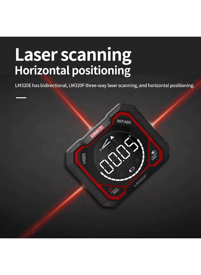 UNI-T LM320F Digital Laser Inclinometer Angle Meter with Magnetic Base - Image 2
