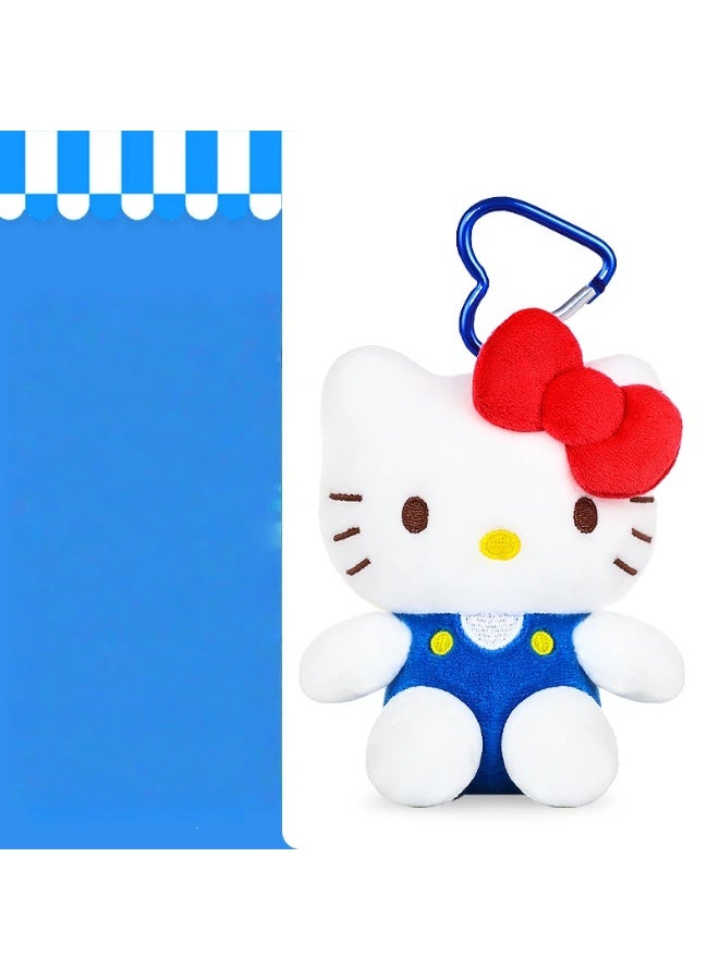 هالو كيتي مرحبا كيتي أفخم المفاتيح مبدع الأحمر القوس تصميم لينة فروي المواد شنقا زخرفة للحقائب مفاتيح و المشجعين جمع - Image 3