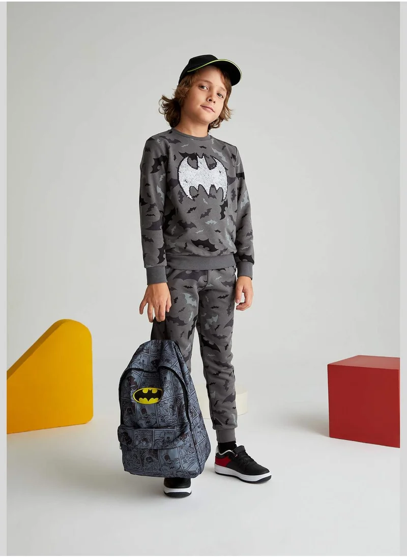 ديفاكتو Batman Print Big Backpack