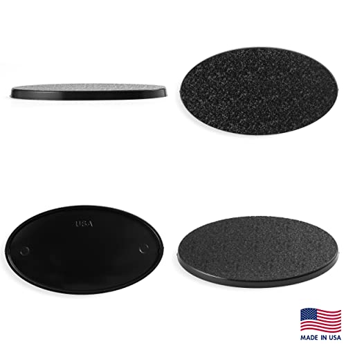 EasyPegs 75 x 42 mm Textured Plastic Oval Bases Wargames Table Top Games 20 Count - Image 5