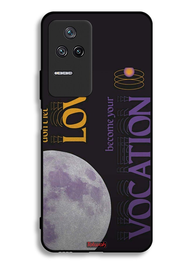 Tolwak Xiaomi Redmi K40S Protective Case Cover Do Not Let Love Become Your Vocation - Image 2