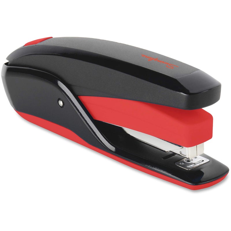 Swingline Stapler Quick Touch Reduced Effort Stapling Full Strip 20 Sheets BlackRed S7064507