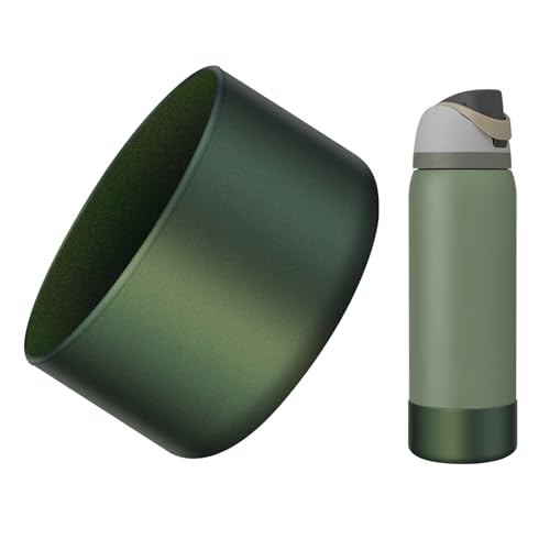 BKBY Chameleon Silicone Water Bottle Boot, Compatible with Owala 24oz 32oz 40oz, Gradient Matte Luster Cup Sleeve Bottom Cover for FreeSip, Twist, or Flip Stainless Steel Water Bottles - Image 1
