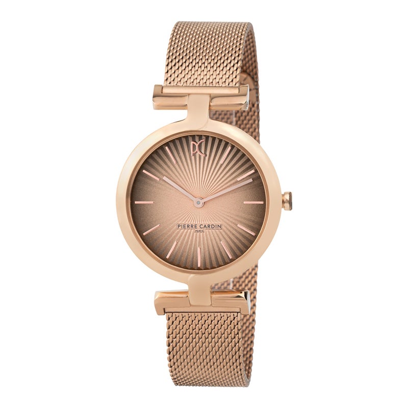 PIERRE CARDIN Women's Watch with Rose Gold Stainless Steel Case and Rose Gold Stainless Steel Band - Image 1