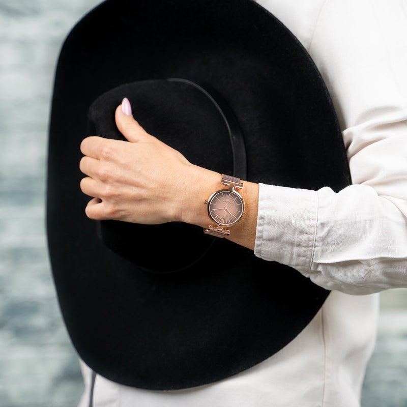 PIERRE CARDIN Women's Watch with Rose Gold Stainless Steel Case and Rose Gold Stainless Steel Band - Image 5