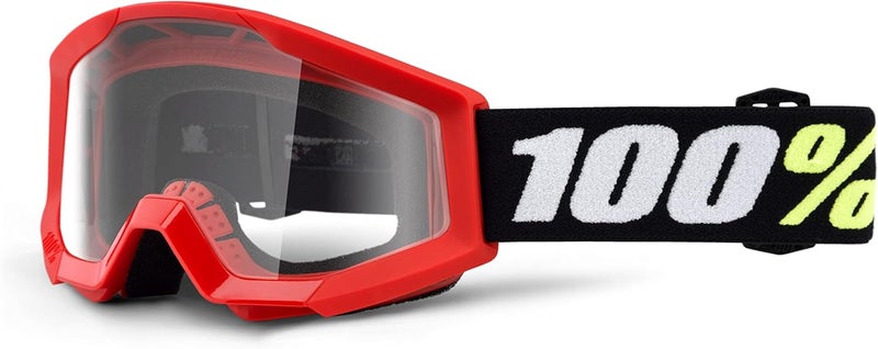 100% Professional choice نظارات 100% ستراتا ميني حمراء - عدسة شفافة