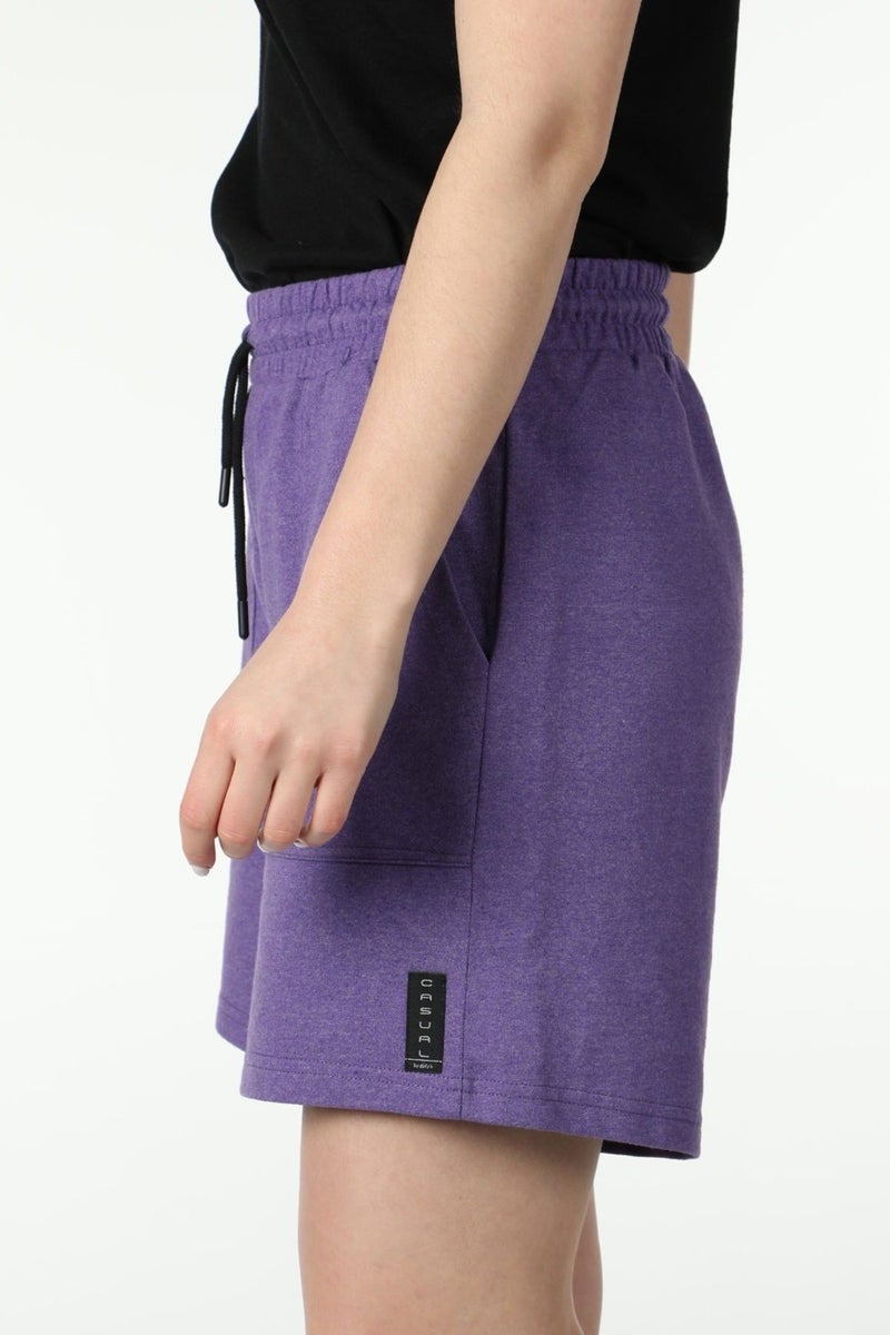 Defy's Women's Shorts Purple  - Image 3
