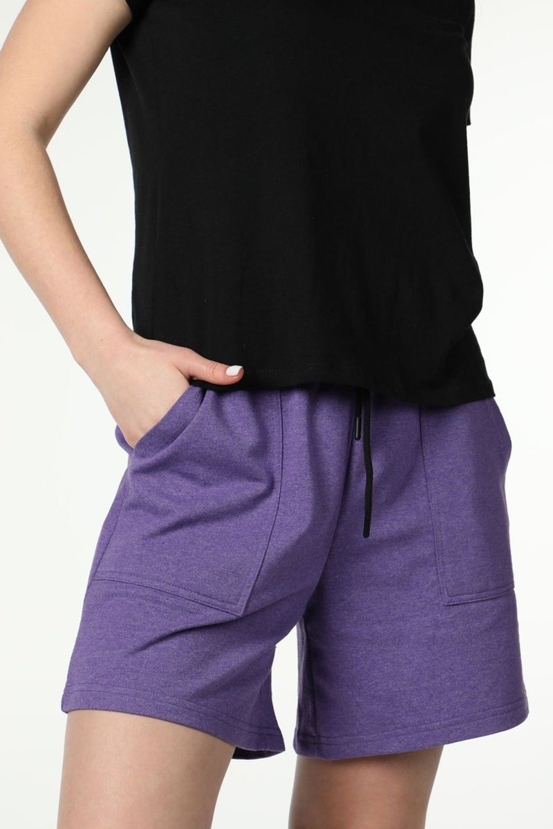 Defy's Women's Shorts Purple  - Image 5