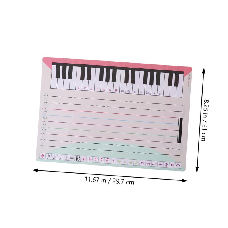 Erasable Music Staff Whiteboard For Piano Practice And Teaching Large Size - Image 4