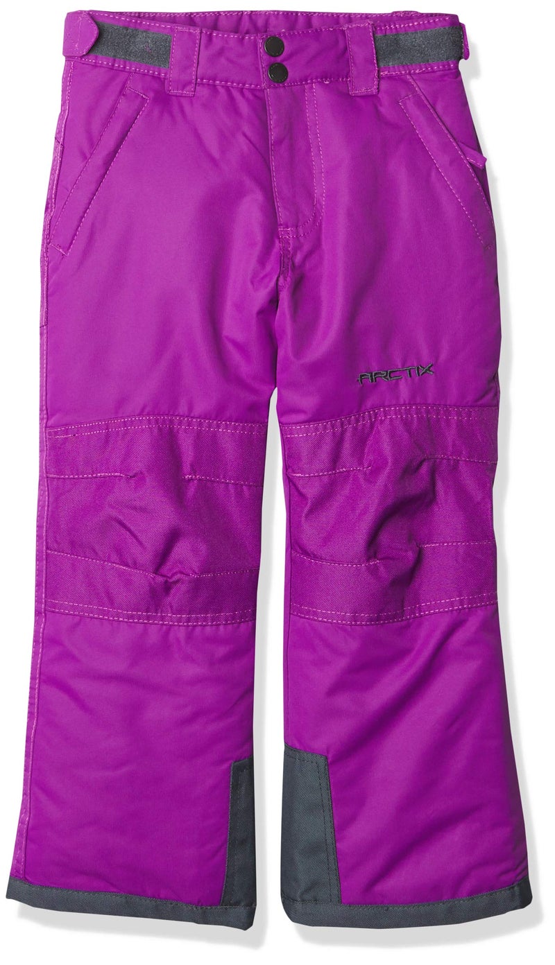 Arctix Kids Snow Pants with Reinforced Knees and Seat Amethyst Large