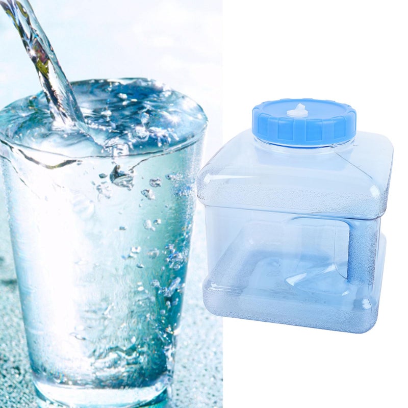 Blue 5L Distilled Water Collection Bottle PP Material Anti Crack Heat Container For Home Beauty Teeth - Image 5