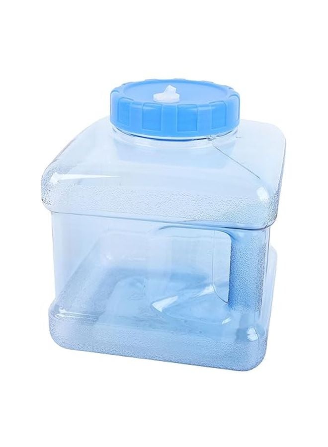 Blue 5L Distilled Water Collection Bottle PP Material Anti Crack Heat Container For Home Beauty Teeth - Image 1