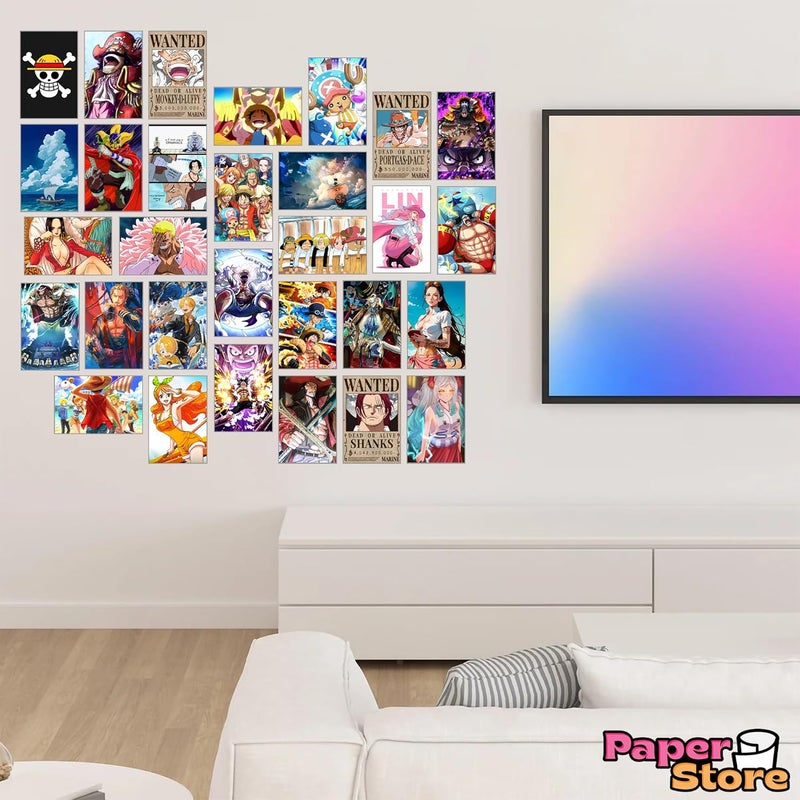 Thepaper9store anime wall collage kit (One pis) - Image 4