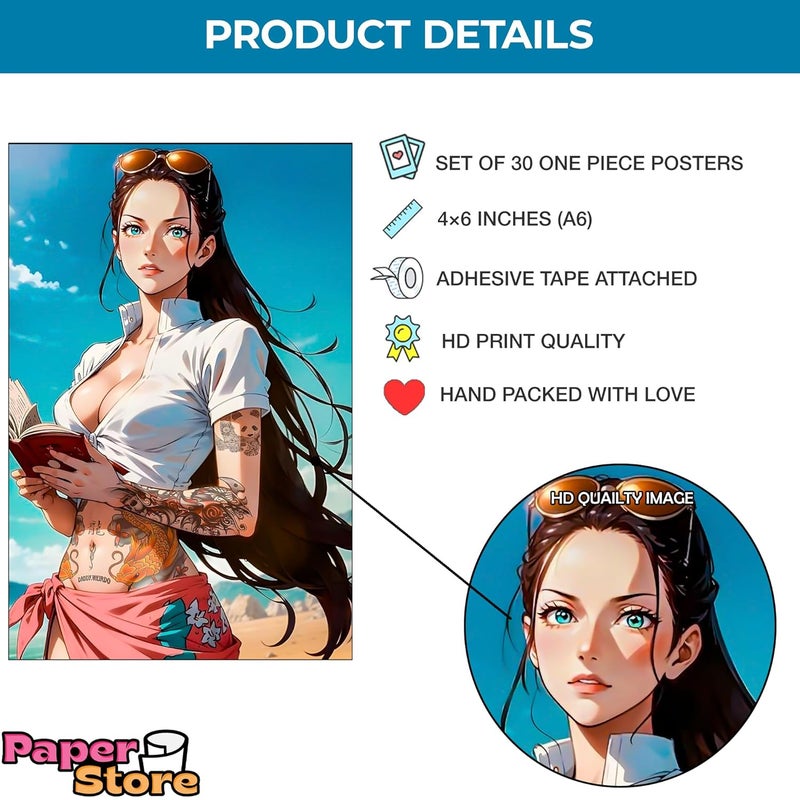 Thepaper9store anime wall collage kit (One pis) - Image 5