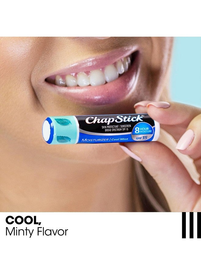 تشابستيك مرطب شفاه تشابستيك 2 في 1 للعناية بالشفاه بعامل حماية من الشمس 15، أصلي، بنكهة الكرز الأسود والنعناع المنعش، عبوة من 3 قطع - مرطب شفاه واقي من الشمس مع الصبار وفيتامين هـ، 0.15 مل - Image 5