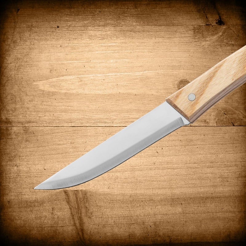 Captoola سكين تقطيع بونينغ كلاسيكية بطول 6 إنش من كابتولا - سكين بونينغ وتقطيع ياباني - سكين بونينغ صلب مع عصا شارب - مجموعة من 3 - Image 5