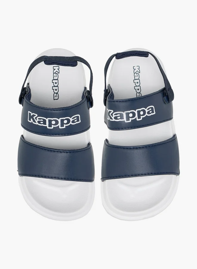 كابا Boys' Logo Print Sandals with Elasticated Strap