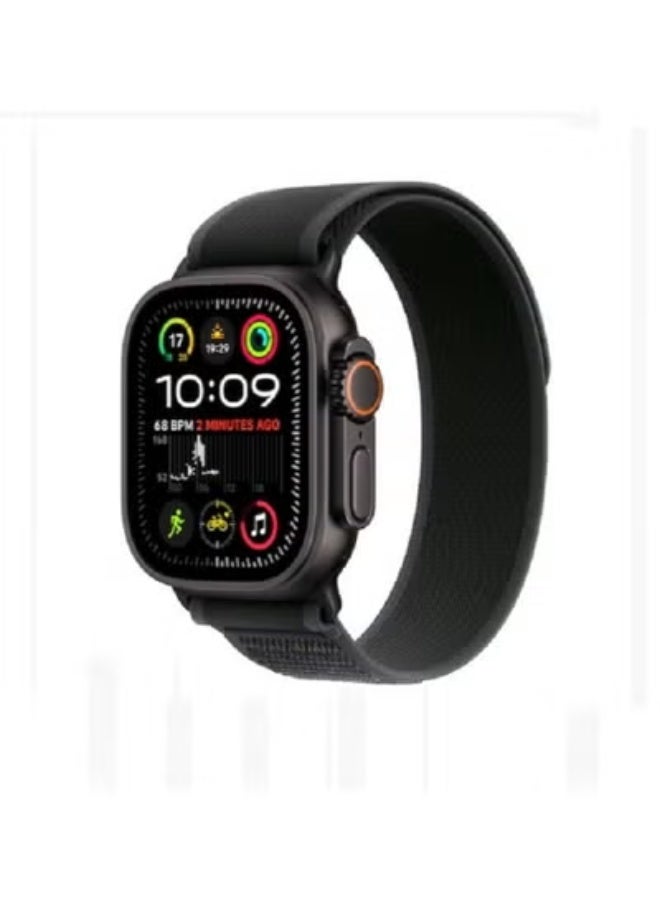 W&O HK24 Ultra 2 Series 9 Wearfit Pro (2026) SmartWatch 2.12 Inch SUPER AMOLED Display 480X320 Open AI Chat GPT GPS NFC Bluetooth V5 Call Wireless Charger - Black - Image 4