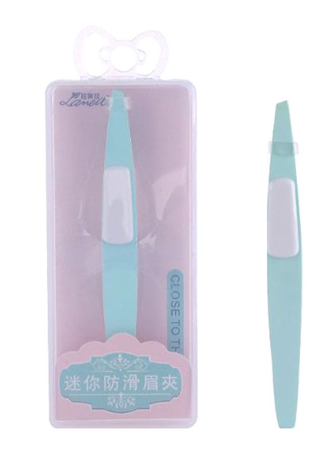 NIBEMINENT Eyebrow Trim Tweezer Blue/White
