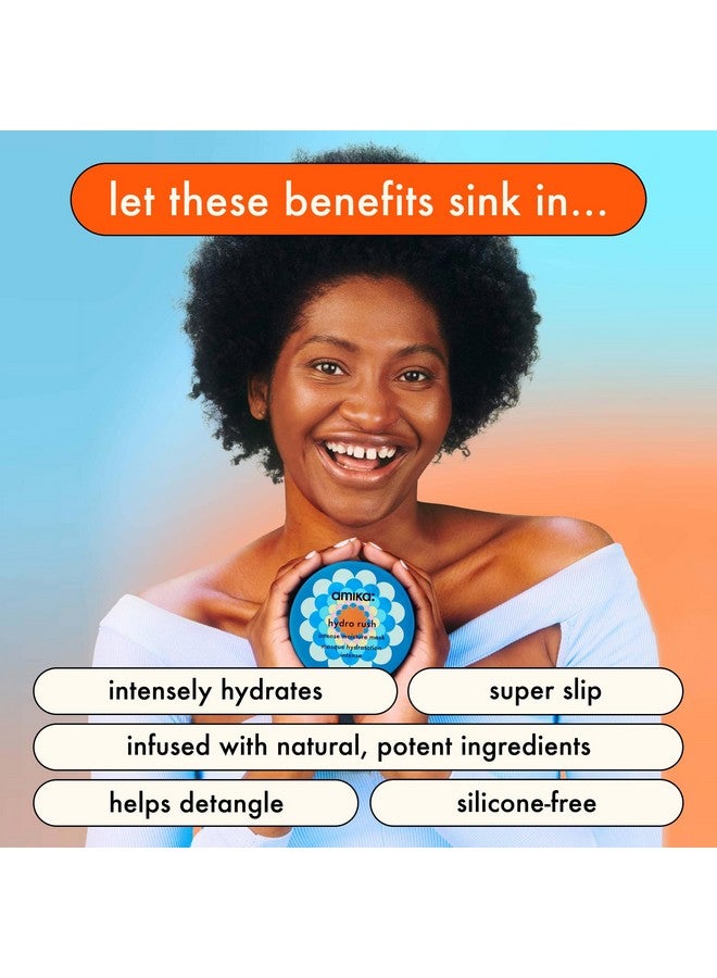 amika hydro rush intense moisture mask with hyaluronic acid - Image 2