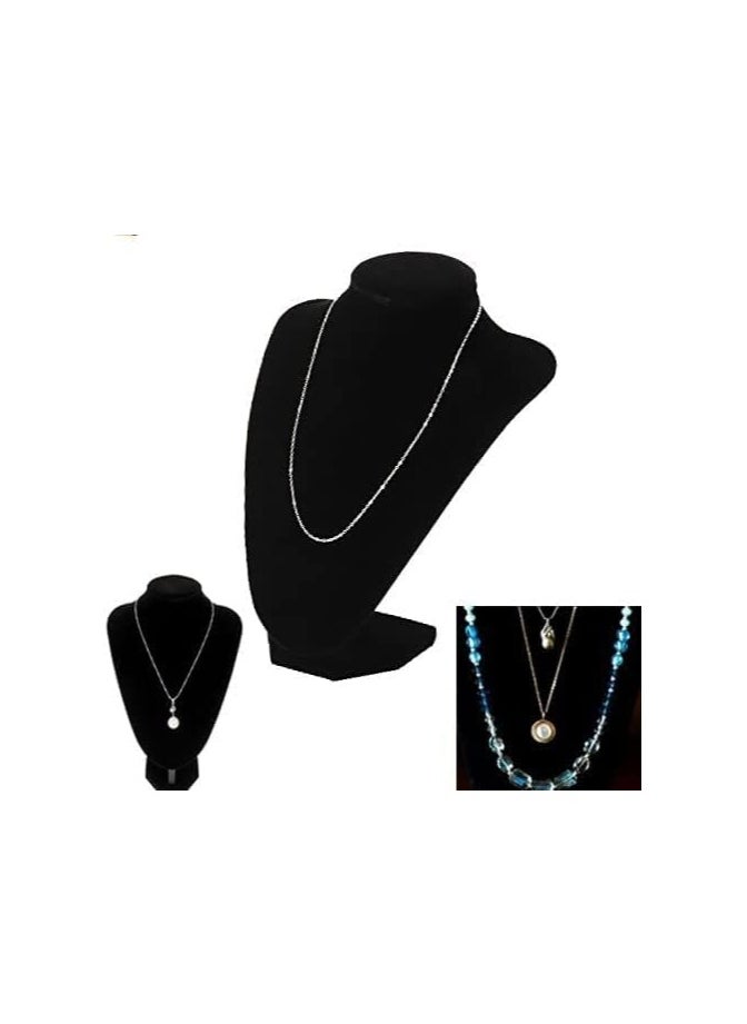 Generic - Plush half mannequin for displaying jewelry, necklaces and chains, size M - Image 1