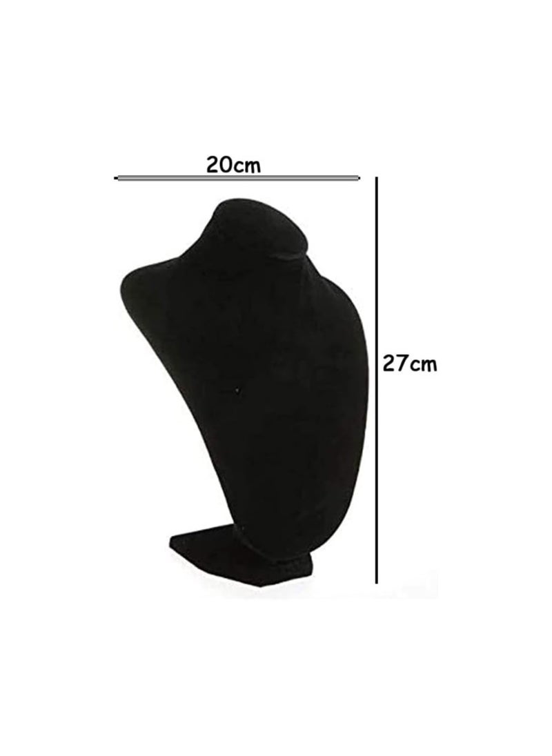 Generic - Plush half mannequin for displaying jewelry, necklaces and chains, size M - Image 1