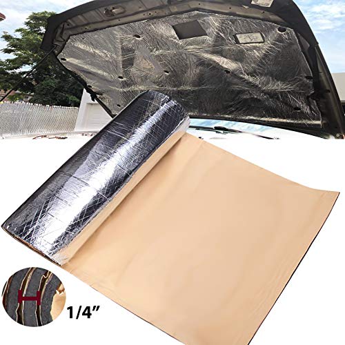 DREAMIZER Car Insulation Sound Deadening Heat Shield Thermal Noise Proof Mat 78''x 40'' - Image 2