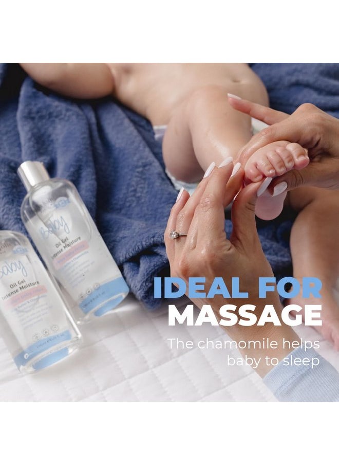 Baby Jolie Baby Jolie Relaxing Baby Oil Gel with Shea Butter & Camomile Intensive Moisture 8Oz  - Image 3