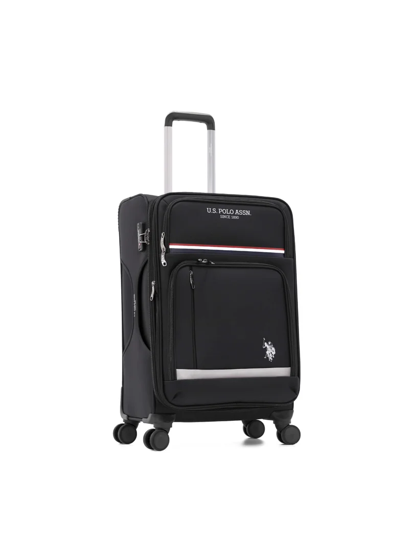 U.S. Polo Assn. U.S. Polo Assn. 3-Piece Softshell Luggage Set | 20" 24" 28" Spinner Suitcases with TSA Lock - Complete Travel System