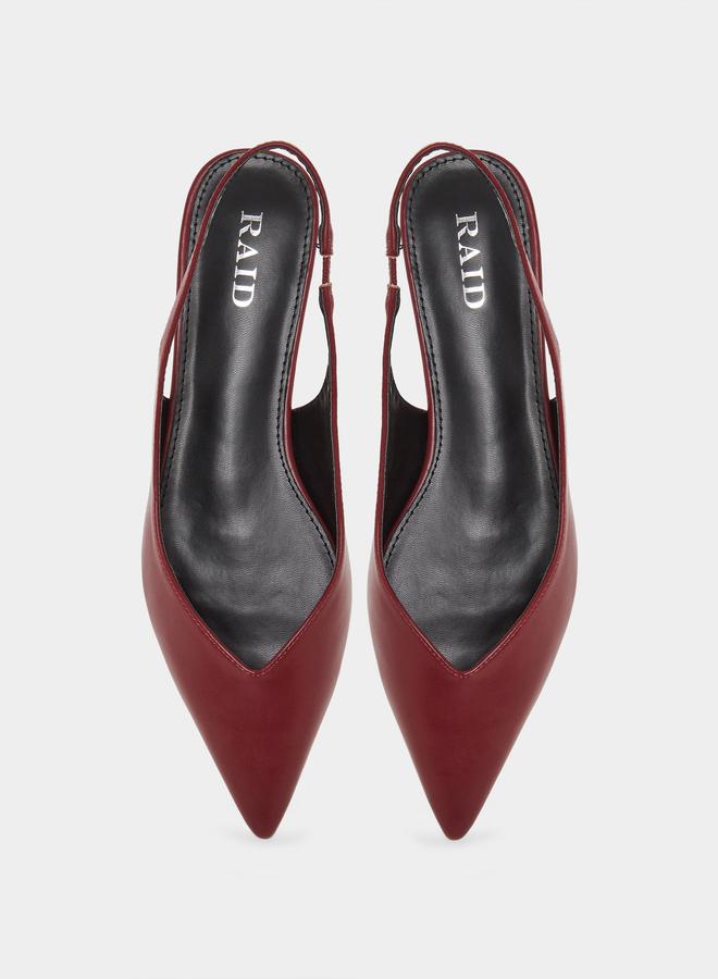 ريد حذاء ميولز فلات بسير خلفي - Image 5