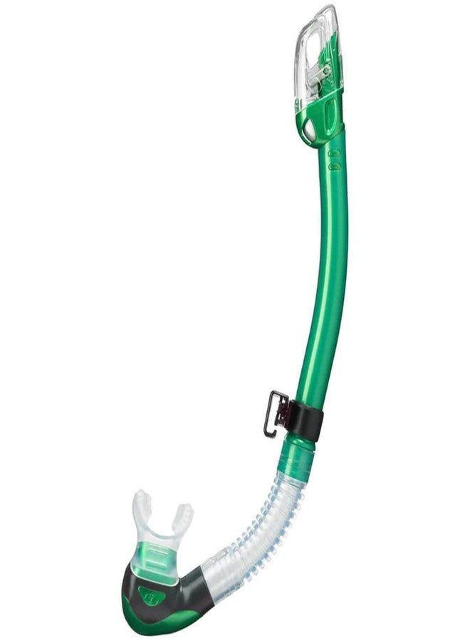 TUSA SP-0101 Hyperdry Elite II Scuba Diving Snorkel, White/White - Image 3
