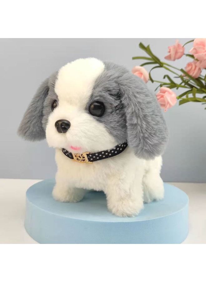 # Plush Electric Puppy Children's Toy Husky Dog Can Walk And Call For Voice Baby Boys And Girls-Color:Motor Little Taizi✦-Specifications:+[ordinary Capacity Battery]✦  - Image 1