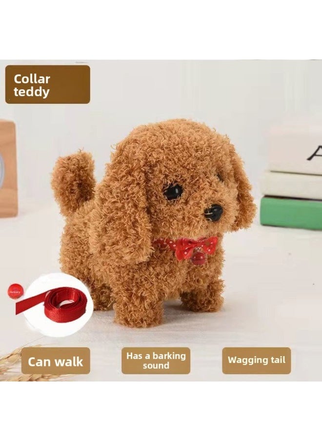 # Plush Electric Puppy Children's Toy Husky Dog Can Walk And Call For Voice Baby Boys And Girls-Color:Motor Little Taizi✦-Specifications:+[ordinary Capacity Battery]✦  - Image 3