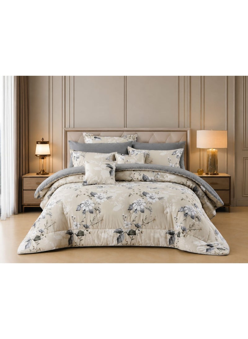 Premium 8-Piece Summer Bedspread Set (Double/Queen) – Lasting Quality and Renewed Elegance - Image 2