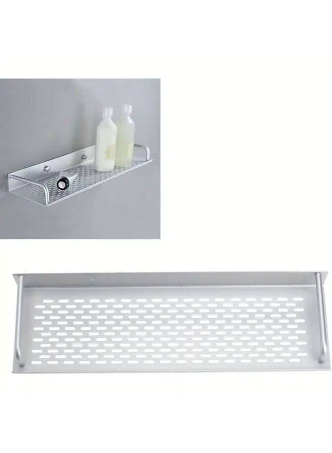 Heavy Duty Shower Caddy Wall Mounted 40cm Bathroom Organizer With Drainage Holes - Image 4