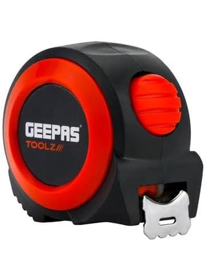 GEEPAS Toolz Measuring Tape 7.5 M X 25 Mm Size Red Black - Image 4
