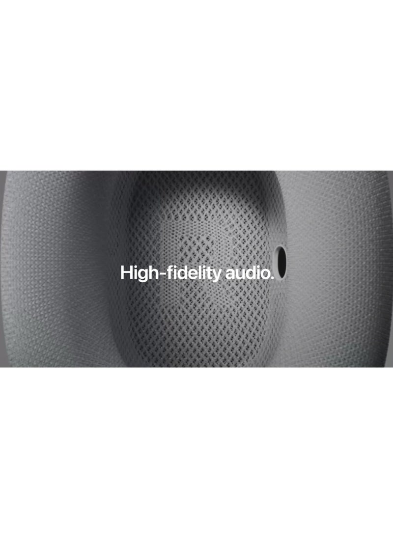 General - Headset AP Max Over-Ear Wireless Bluetooth Headphones Active Noise Cancellation Silver - Image 1