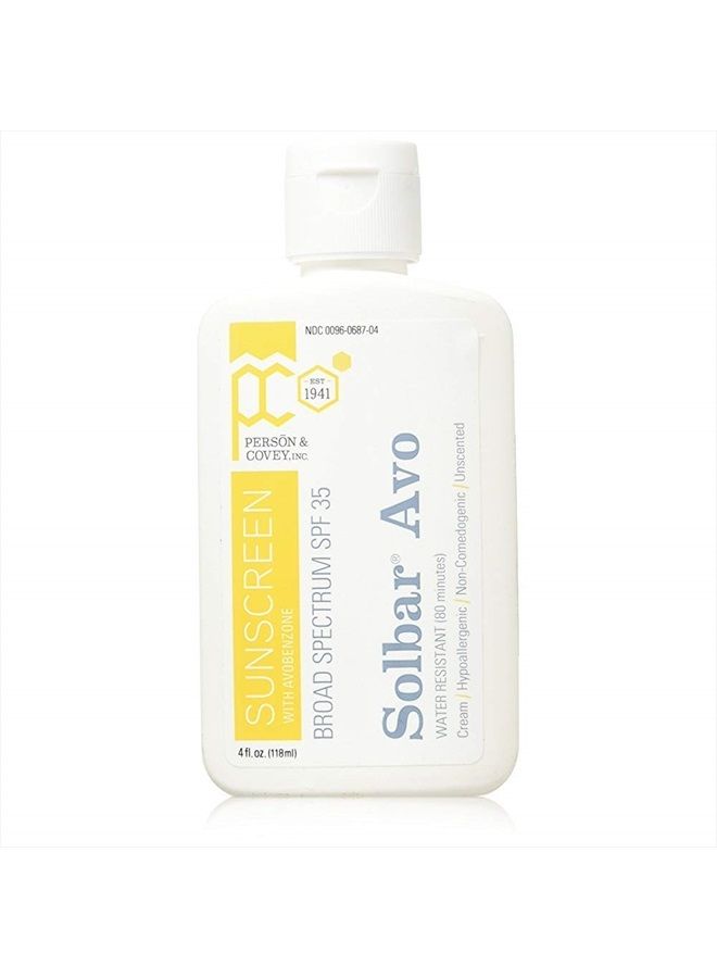 Avo Sunscreen Lotion SPF 35 4 oz (Pack of 4)