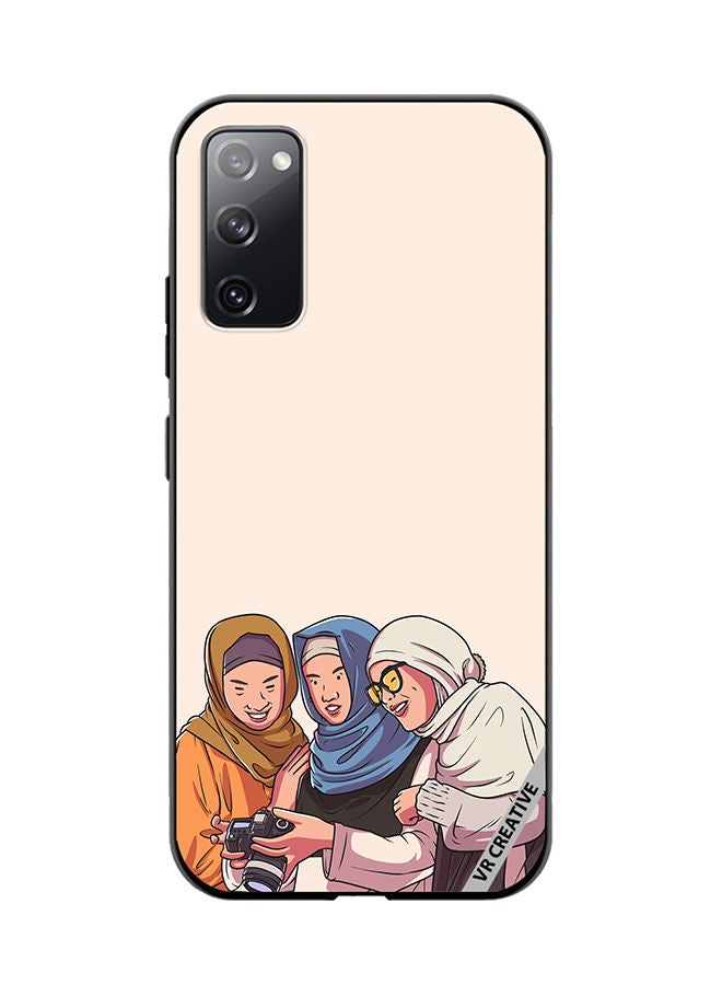 VR CREATIVE Protective Case Cover For Samsung Galaxy S20 FE 5G Photography Design Multicolour - Image 1