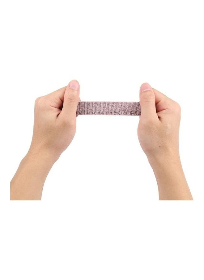 NIBEMINENT - Single Loop Nylon Replacement Watchband For Apple Milky White - Image 1