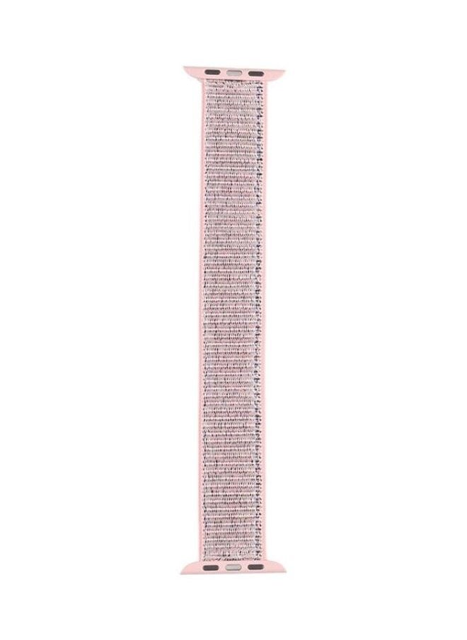 NIBEMINENT - Single Loop Nylon Replacement Watchband For Apple Milky White - Image 1