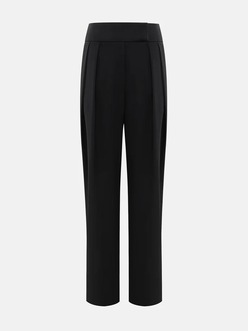 Lichi Loose trousers with waist pleats