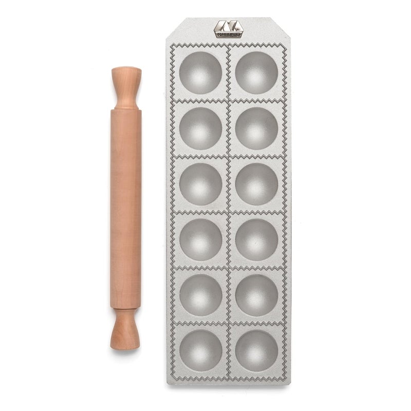Marcato 8383 Maker Mould Makes 1Dozen 2Inch Round Raviolis Matte - Image 1