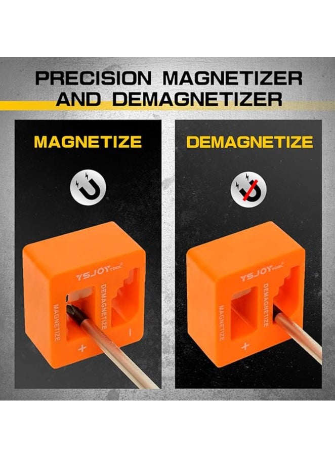 General - Plastic Sorting 131 Piece Magnetic Screwdriver Set, Precision Screwdriver & Hook, Ratchet Screwdriver & Hex Wrench, Do-It-Yourself Tools, Gift Tools for Men - Image 1