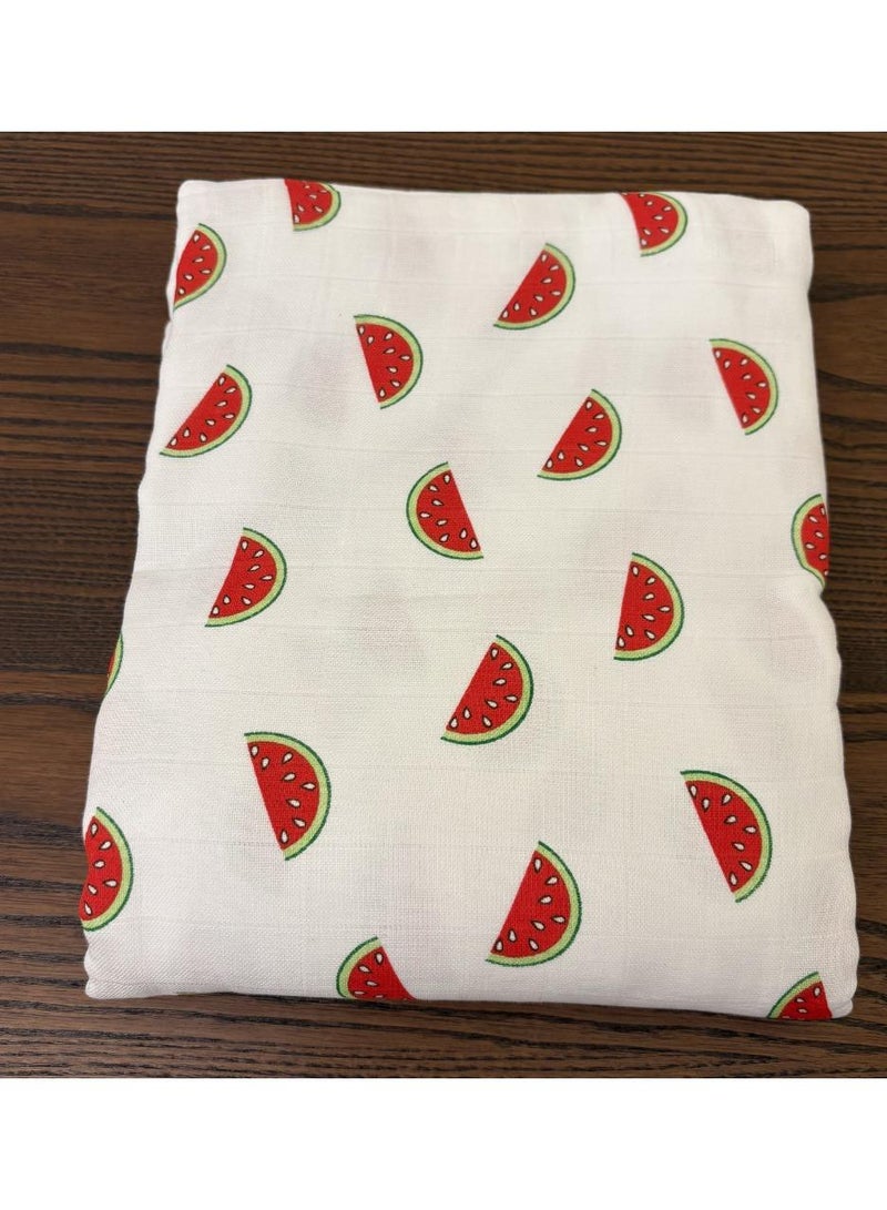 TUMMY Muslin Cotton  Dohar Blanket Crib Cot Light & Soft Summer Ac Blanket babies 0 To 3 Years - Image 3