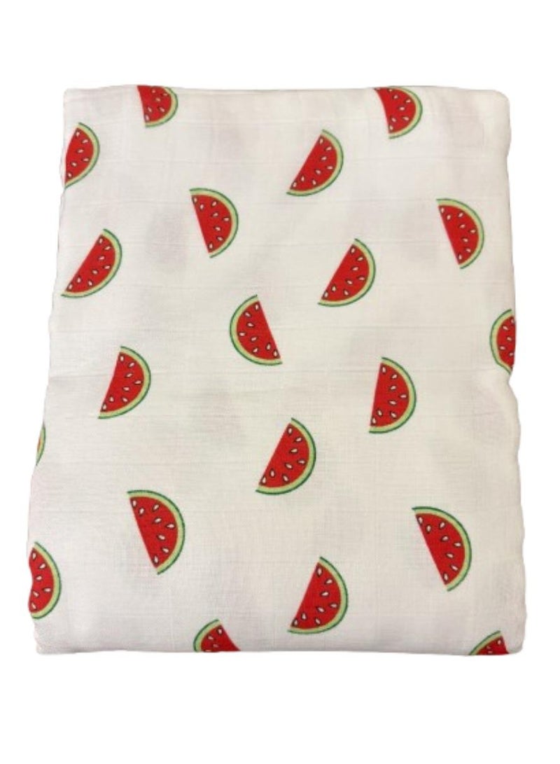 TUMMY Muslin Cotton  Dohar Blanket Crib Cot Light & Soft Summer Ac Blanket babies 0 To 3 Years - Image 1