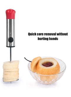 Oasisgalore Vegetable Apple Corer，4 Sizes Veggie Corer Drill Fruit Corer for Potato Carrot Pear  - Image 4