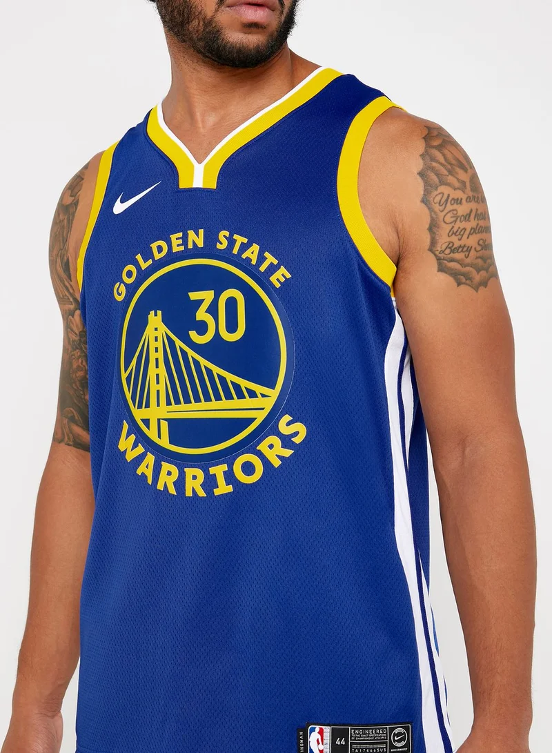 Nike Golden State Warriors Stephen Curry Swingman Jersey